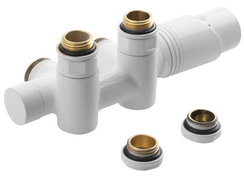 Zestaw przyłączeniowy z termostatem biały WICHER COMBI 600.331.4 BRUCKNER