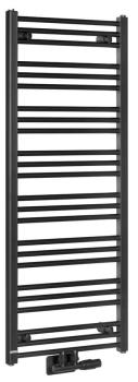 Grzejnik łazienkowy 500 x 1250 mm czarny mat 525 W ALBRECHT 600.114.6 Bruckner
