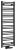 Grzejnik łazienkowy 400 x 1250 mm czarny mat 437 W ALBRECHT 600.112.6 Bruckner