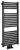 Grzejnik łazienkowy 450 x 970 mm czarny mat 415 W TONDI DT456T Aqualine