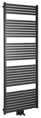Grzejnik łazienkowy 600 x 1690 mm czarny mat 930 W TONDI DT496T Aqualine