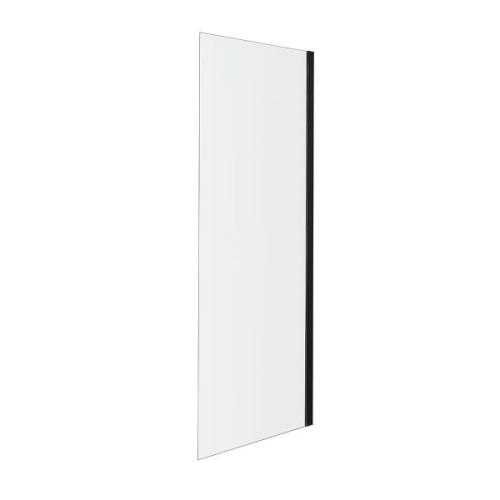 ELITE BLACK Ścianka prysznicowa profil czarny mat 80x195 cm F80B Sanotechnik