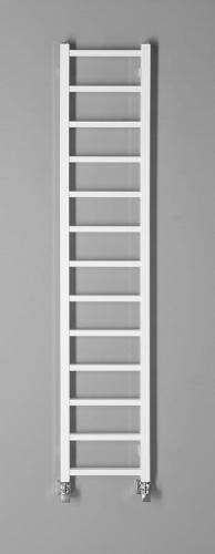 Grzejnik łazienkowy 300 x 1500 mm biały 276 W METRO LIGHT IR446T Sapho wizualizacja