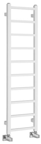 Grzejnik łazienkowy 300 x 1140 mm biały 211 W METRO LIGHT IR444T Sapho