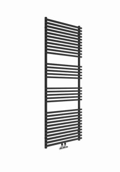 Grzejnik łazienkowy 600 x 1640 mm czarny mat 943 W TRIENT TRS164 Sanotechnik