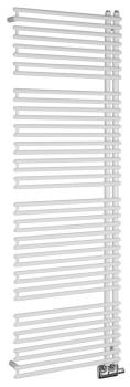 Grzejnik łazienkowy 596 x 1782 mm biały 1001 W TUBINI DC330T Aqualine