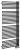 Grzejnik łazienkowy 596 x 1454 mm antracyt 813 W TUBINI DC325T Aqualine