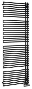 Grzejnik łazienkowy 596 x 1782 mm antracyt 1001 W TUBINI DC335T Aqualine
