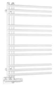 Grzejnik łazienkowy 450 x 740 mm biały 249 W POSEIDON PS474 Aqualine