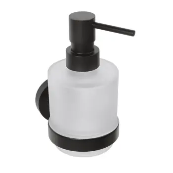 Dozownik do mydła z czarnym uchwytem 200 ml DARK 104109100 Bemeta