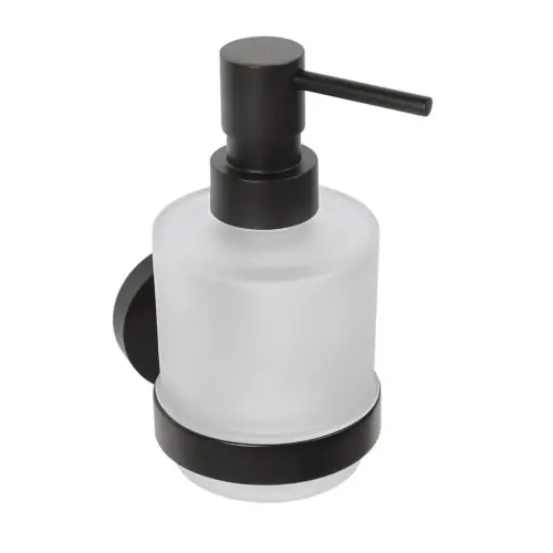 Dozownik do mydła z czarnym uchwytem 200 ml DARK 104109100 Bemeta