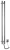Suszarka elektryczna 109 x 1200 mm chrom 40 W PAPINADO ER740 Sapho