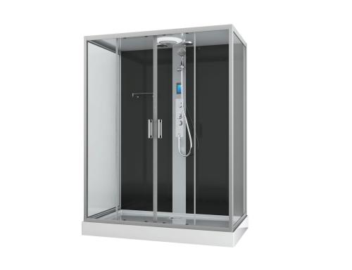 Kabina prysznicowa prostokątna wolnostojąca czterościenna 90 x 160 x 215 cm NEW YORK CL23 Sanotechnik