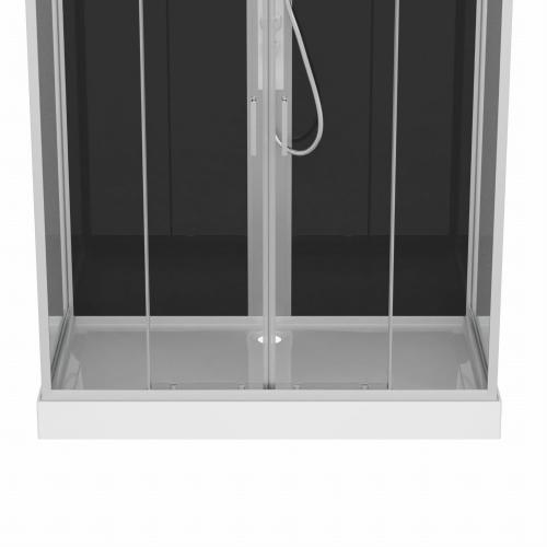 Kabina prysznicowa prostokątna wolnostojąca czterościenna 90 x 160 x 215 cm NEW YORK CL23 Sanotechnik brodzik