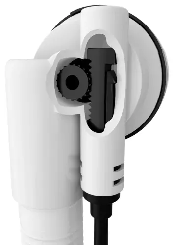 Syfon automatyczny do wanny 1200 mm korek 72 mm czarny mat 71856.21 Polysan cięgno