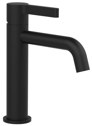 Bateria umywalkowa stojąca czarny mat ICONIC AF002B Sapho