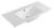 Umywalka ceramiczna meblowa 101 x 46 cm biała SLIM 1601-100 Sapho