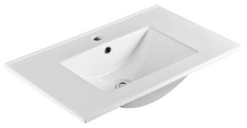 Umywalka ceramiczna meblowa 70 x 46 cm biała SLIM 1601-70 Sapho