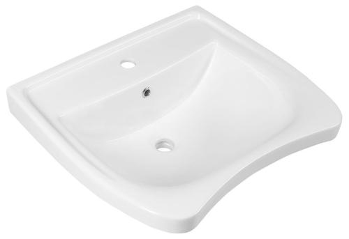 Umywalka dla niepełnosprawnych 60 x 55 cm HANDICAP 5160 Sapho