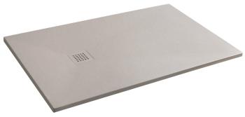 Brodzik prysznicowy prostokątny kompozytowy 130 x 90 cm beżowy mat TRENECA 84308.81 Polysan cały