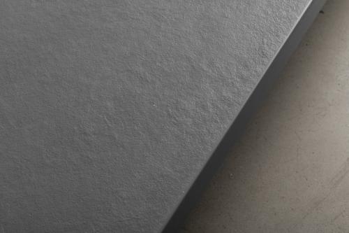 Brodzik prysznicowy prostokątny kompozytowy 150 x 90 cm szary mat TRENECA 84310.31 Polysan grubość