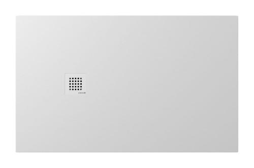 Brodzik prysznicowy prostokątny kompozytowy 130 x 80 cm biały mat TRENECA 84303.11 Polysan