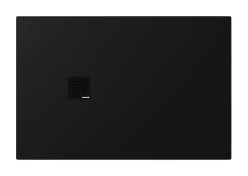 Brodzik prysznicowy prostokątny kompozytowy 120 x 80 cm czarny mat TRENECA 84302.21 Polysan