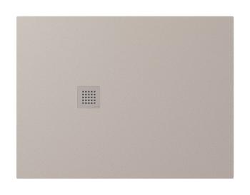 Brodzik prysznicowy prostokątny kompozytowy 120 x 90 cm beżowy mat TRENECA 84307.81 Polysan