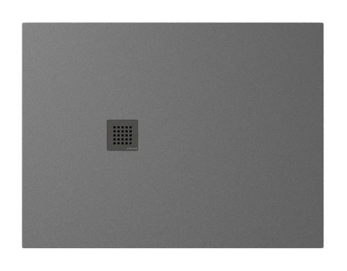 Brodzik prysznicowy prostokątny kompozytowy 120 x 90 cm szary mat TRENECA 84307.31 Polysan
