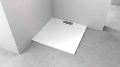 Brodzik prysznicowy prostokątny kompozytowy 130 x 90 cm KAZUKO 40342 Polysan wizualizacja