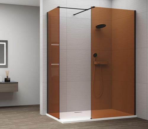 Brodzik prysznicowy prostokątny kompozytowy 150 x 90 cm KAZUKO 40344 Polysan z kabina