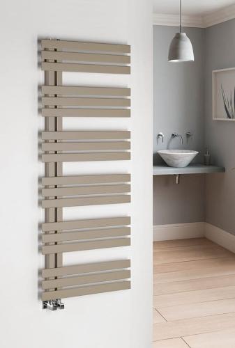 Grzejnik łazienkowy 600 x 1500 mm piaskowiec 771 W SILVANA IR159S Sapho wizualizacja