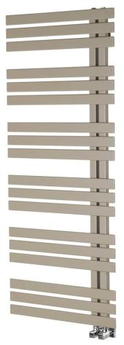 Grzejnik łazienkowy 600 x 1500 mm piaskowiec 771 W SILVANA IR159S Sapho na ścianie