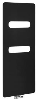 Grzejnik łazienkowy 590 x 1490 mm czarny mat 827 W TABELLA OPEN MI1457 Sapho