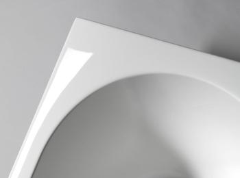 Wanna akrylowa prostokątna 170x80 cm biały LEVANA 71745 Polysan z bliska
