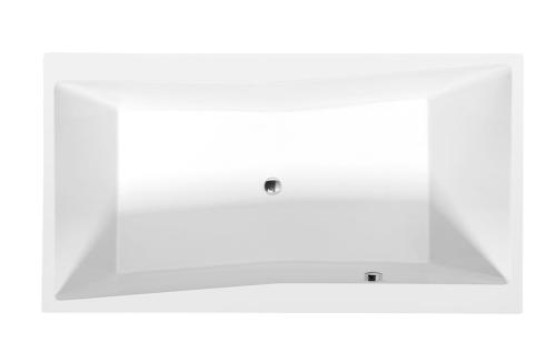 Wanna akrylowa prostokątna 190x100 cm biały mat QUEST 78531.11 Polysan