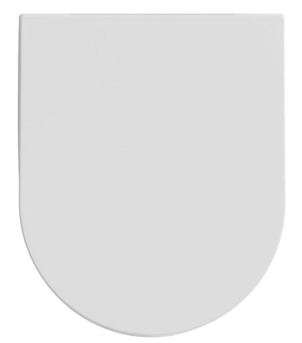 Deska WC wolnoopadająca biały mat INFINITY 40KF0201I-S Isvea  z góry