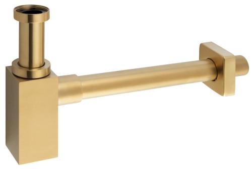 Syfon umywalkowy 32 mm złoty mat SI419 Sapho