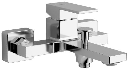 Bateria wannowa ścienna chrom CUBEMIX CM010 Sapho