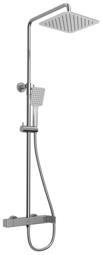 Zestaw prysznicowy chrom CUBEMIX CM139 Sapho