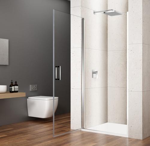 Drzwi prysznicowe do wnęki 70 x 200 cm LORO GN4470 Gelco otwarte