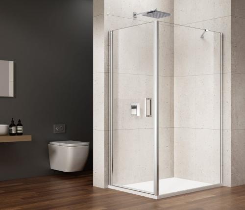 Kabina prysznicowa narożna prostokątna 80 x 90 x 200 cm LORO GN4480-04 Gelco