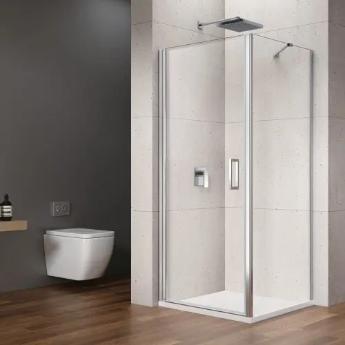 Kabina prysznicowa narożna kwadratowa 90 x 90 x 200 cm LORO GN4490-04 Gelco
