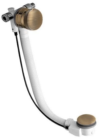 Syfon automatyczny do wanny z napełnianiem 975 mm 42 mm brąz 86398 Polysan