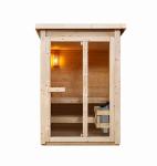 Sauna zewnętrzna ogrodowa 3 osobowa sucha Fińska 165 x 175 x 218,9 cm HELSINKI F30150 Sanotechnik
