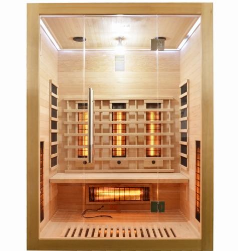 3 osobowa sauna na podczerwień OPEN 150 x 120 x 200 cm J20150 Sanotechnik wymiary
