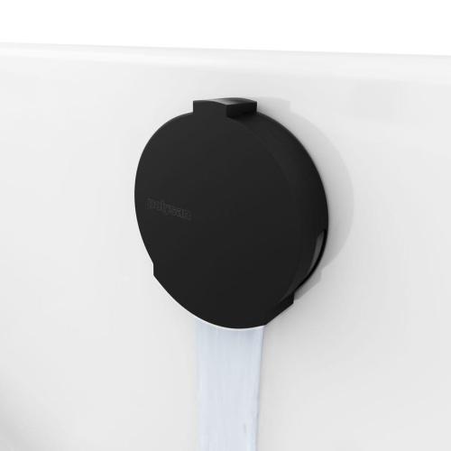 Syfon automatyczny do wanny z napełnianiem 800 mm 72 mm czarny mat 71853.21 Polysan z bliska