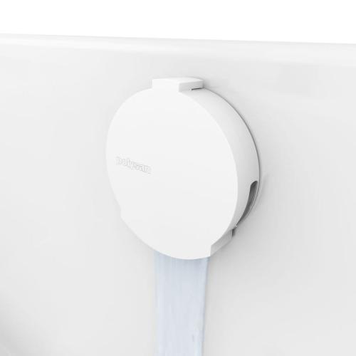 Syfon automatyczny do wanny z napełnianiem 800 mm 72 mm biały 71853.10 Polysan z bliska