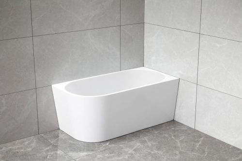 Wanna wolnostojąca 150x75 cm prawa TIBERA R E1037 Aqualine wizualizacja