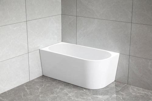 Wanna wolnostojąca 150x75 cm lewa TIBERA L E1047 Aqualine